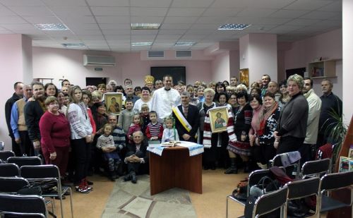 Нову громаду УГКЦ урочисто відкрили у Києві.(ФОТО) Нову громаду УГКЦ урочисто відкрили у Києві.(ФОТО)